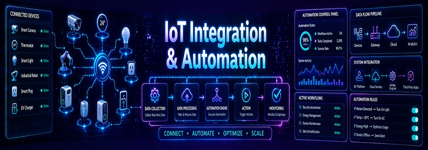 IoT Integration and automation services